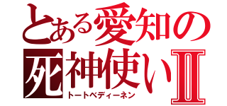 とある愛知の死神使いⅡ（トートベディーネン）