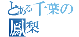 とある千葉の鳳梨（）