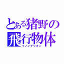 とある猪野の飛行物体（イノンゲリオン）