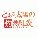 とある太陽の灼熱紅炎（プロミネンス）