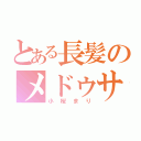 とある長髪のメドゥサ（小桜まり）