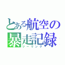 とある航空の暴走記録（ツーリング）