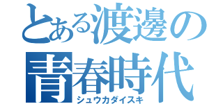 とある渡邊の青春時代（シュウカダイスキ）