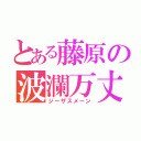 とある藤原の波瀾万丈（ジーザスメーン）