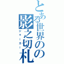 とある世界のの影之切札（ジョーカー）