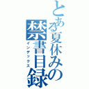 とある夏休みの禁書目録（インデックス）