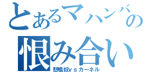 とあるマハンバーガー店の恨み合い（怒鳴奴ｖｓカーネル）