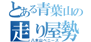 とある青葉山の走り屋勢（八木山ベニーズ）