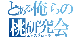 とある俺らの桃研究会（エクスプローラ）