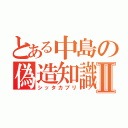 とある中島の偽造知識Ⅱ（シッタカブリ）