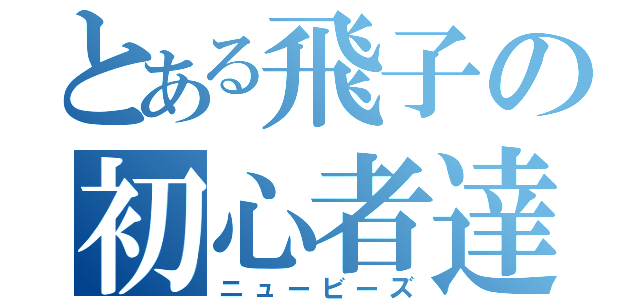 とある飛子の初心者達（ニュービーズ）