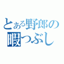 とある野郎の暇つぶし（）