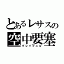 とあるレサスの空中要塞（グレイプニル）