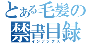 とある毛髪の禁書目録（インデックス）