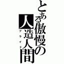 とある傲慢の人造人間（プライド）