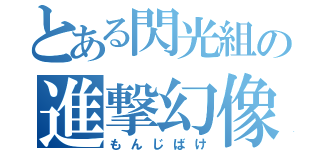 とある閃光組の進撃幻像（もんじばけ）