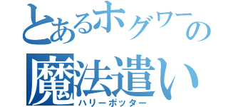 とあるホグワーズの魔法遣い（ハリーポッター）