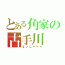 とある角家の古手川 唯（さいこーーー）