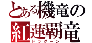 とある機竜の紅蓮覇竜（ドラグーン）