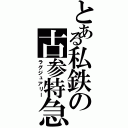 とある私鉄の古参特急（ラグジュアリー）