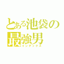 とある池袋の最強男（インデックス）