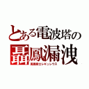 とある電波塔の聶鳳漏洩（鳳凰騎士レギュレウス）