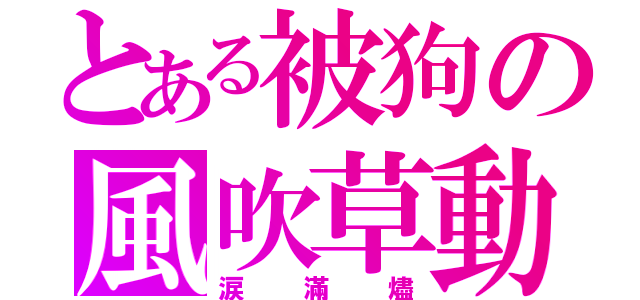 とある被狗の風吹草動（涙滿燼）