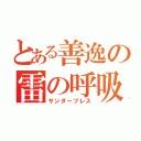 とある善逸の雷の呼吸（サンダーブレス）