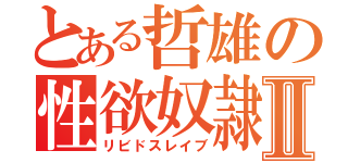 とある哲雄の性欲奴隷Ⅱ（リビドスレイブ）