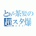 とある茶髪の超スタ爆（暇人かよ）