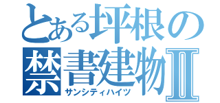 とある坪根の禁書建物Ⅱ（サンシティハイツ）