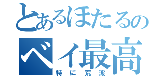 とあるほたるのベイ最高（特に荒波）