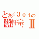 とある３０４の蔡軒宗Ⅱ（猴子）