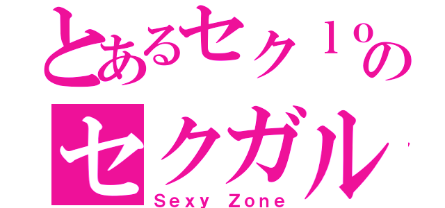 とあるセクｌｏｖｅのセクガル（Ｓｅｘｙ Ｚｏｎｅ）