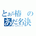 とある椿のあだ名決め（ネームチェンジ）