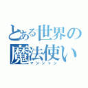 とある世界の魔法使い（マジシャン）