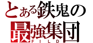 とある鉄鬼の最強集団（ＦＩＬＤ）