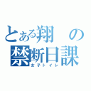 とある翔の禁断日課（女子トイレ）