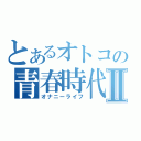 とあるオトコの青春時代Ⅱ（オナニーライフ）