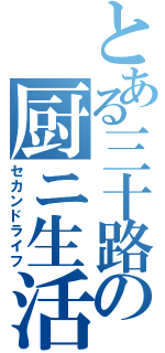 とある三十路の厨ニ生活（セカンドライフ）