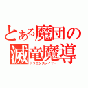 とある魔団の滅竜魔導士（ドラゴンスレイヤー）