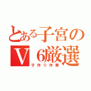 とある子宮のＶ６厳選（子作り作業）