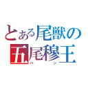 とある尾獣の五尾穆王（ハン）