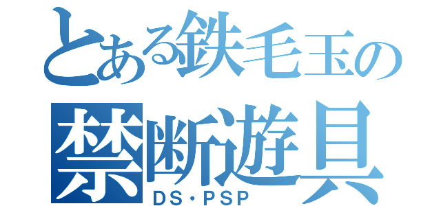 とある鉄毛玉の禁断遊具機　（ＤＳ・ＰＳＰ  ）