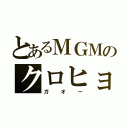 とあるＭＧＭのクロヒョウ（ガオー）