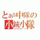 とある中隊の小銃小隊（ライフルプラトーン）