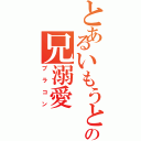 とあるいもうとの兄溺愛（ブラコン）