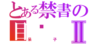 とある禁書の目錄Ⅱ（呆子）