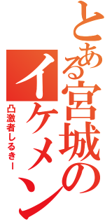 とある宮城のイケメン（凸激者しるきー）