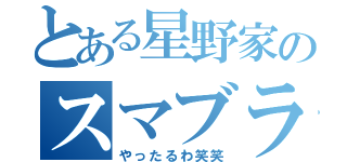 とある星野家のスマブラ大会（やったるわ笑笑）